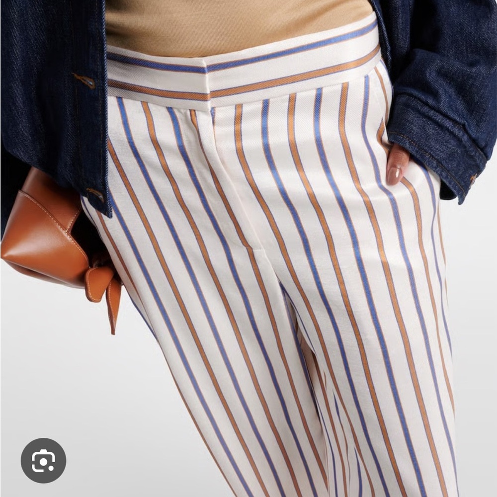 Veronica Beard Grigore Silk Pant